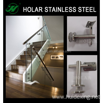 Decorative stainless steel handrail fittings